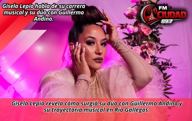 Gisela Lepio habla de su carrera musical y su dúo con Guillermo Andino.