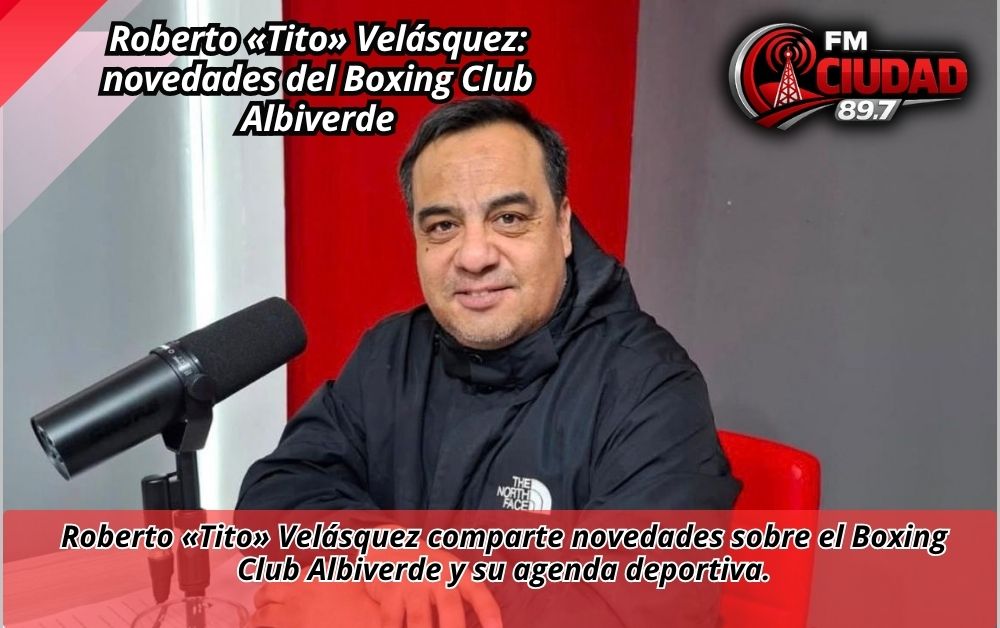 Roberto «Tito» Velásquez: novedades del Boxing Club Albiverde