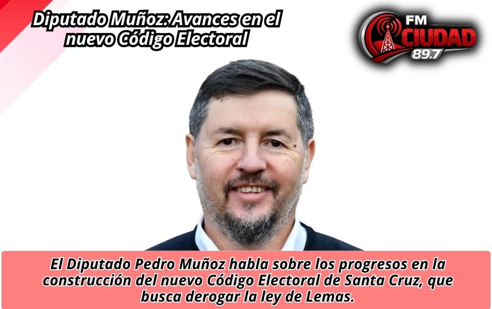 Diputado Muñoz: Avances en el nuevo Código Electoral