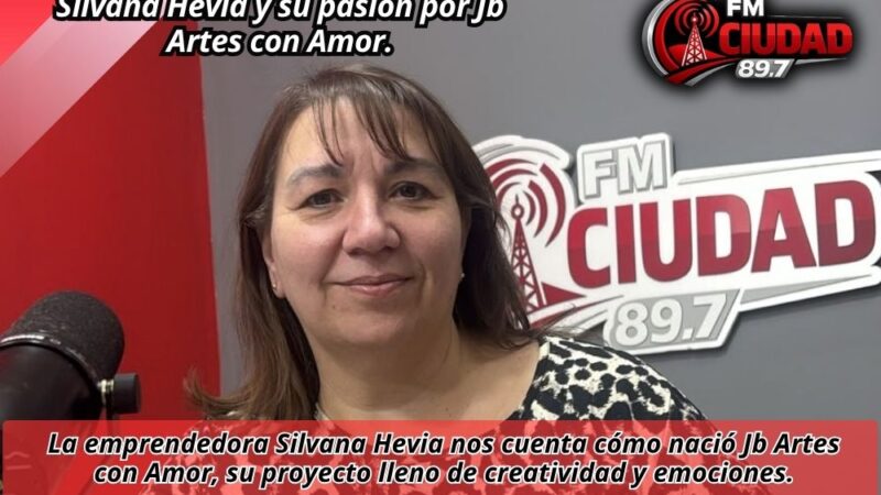 Silvana Hevia y su pasión por Jb Artes con Amor.