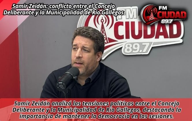 Samir Zeidán: Conflicto entre el concejo deliberante y la municipalidad