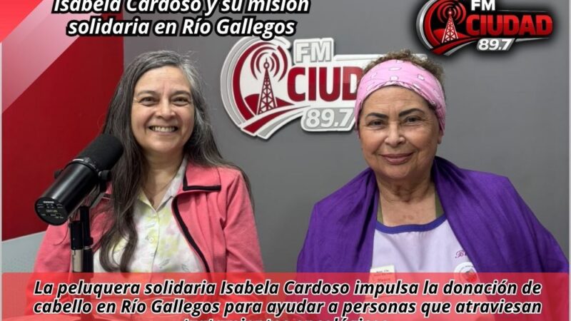 Isabela Cardoso y su misión solidaria en Río Gallegos