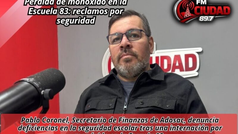 Pérdida de monóxido en la Escuela 83: reclamos por seguridad