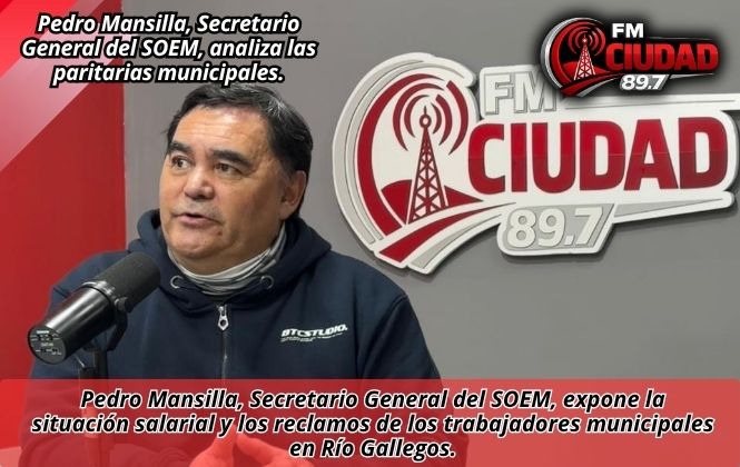 Pedro Mansilla, Secretario General del SOEM, analiza las paritarias municipales.