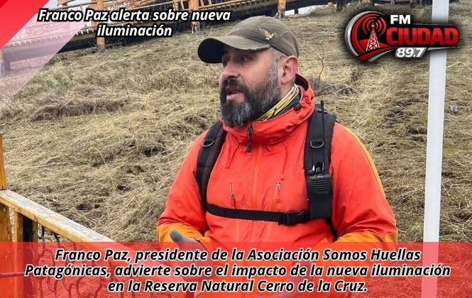 Franco Paz alerta sobre nueva iluminación