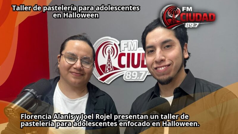 Taller de pastelería para adolescentes en Halloween