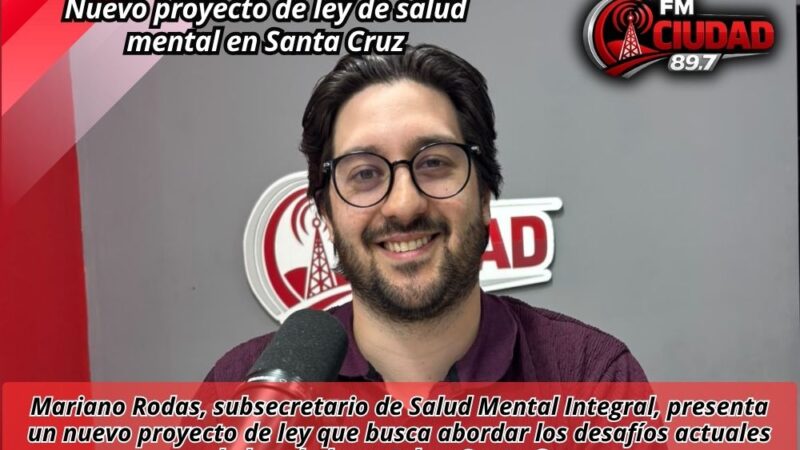 Nuevo proyecto de ley de salud mental en Santa Cruz