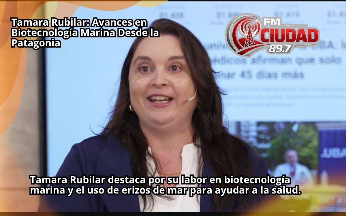 Tamara Rubilar: Avances en Biotecnología Marina Desde la Patagonia