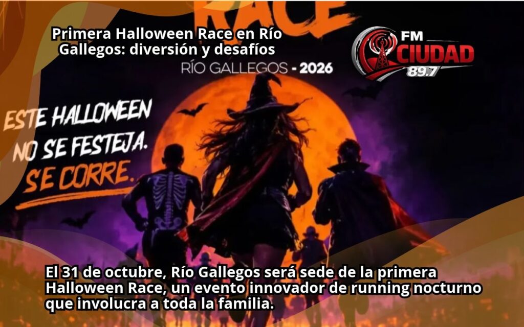 Primera Halloween Race en Río Gallegos: diversión y desafíos