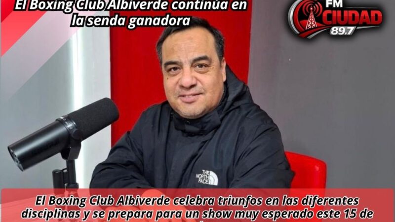 El Boxing Club Albiverde continúa en la senda ganadora