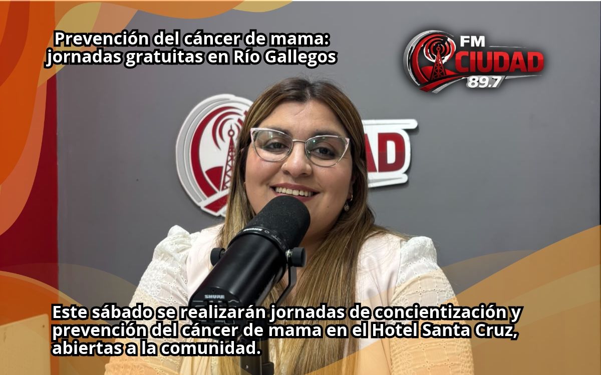 Prevención del cáncer de mama: jornadas gratuitas en Río Gallegos