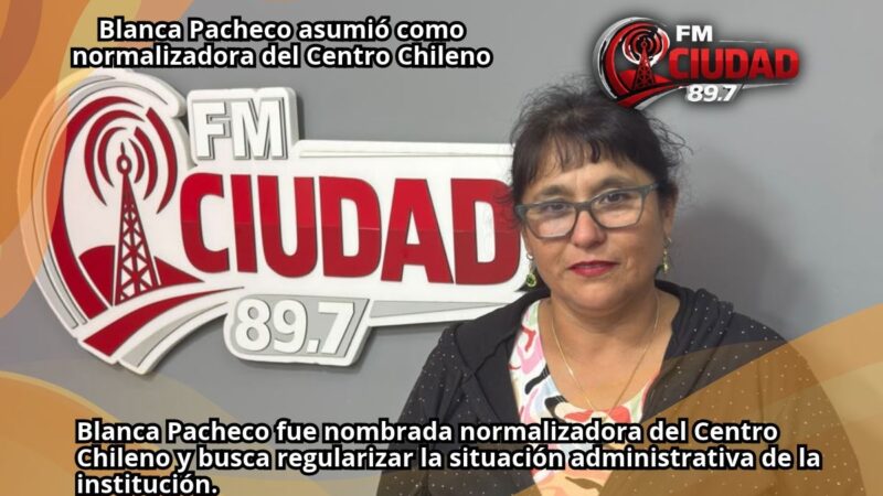 Blanca Pacheco asumió como normalizadora del Centro Chileno