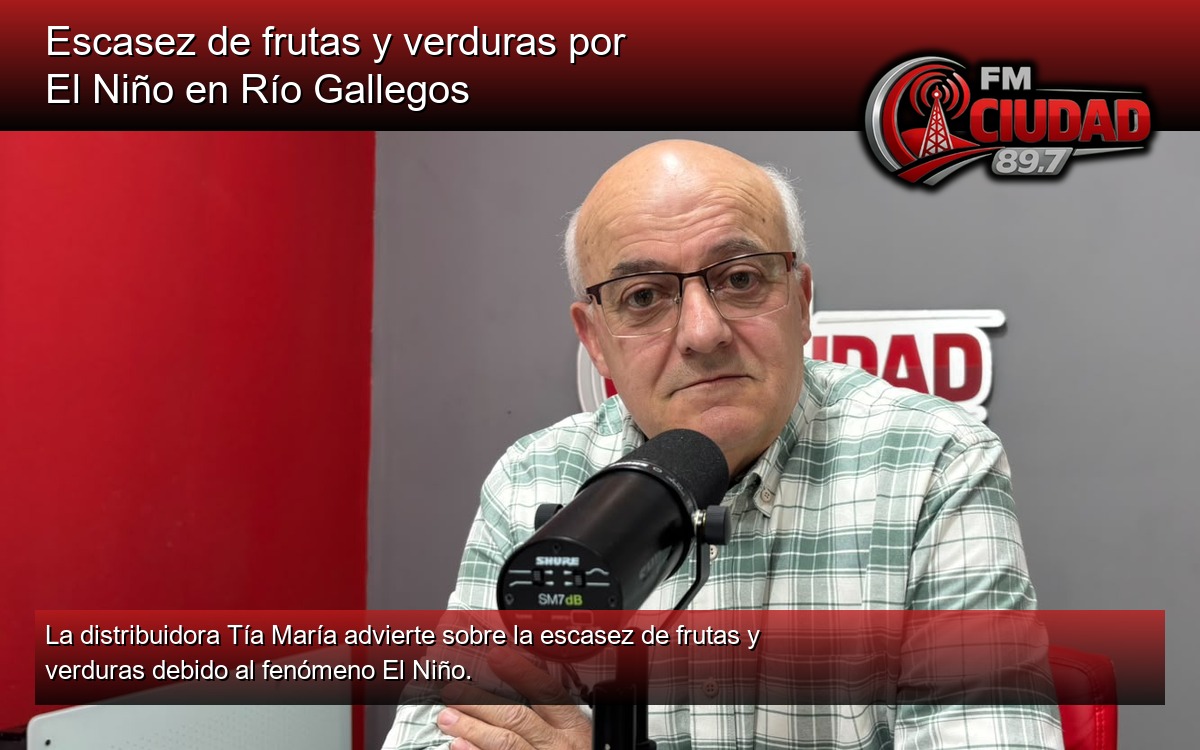 Escasez de frutas y verduras por El Niño en Río Gallegos